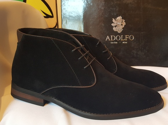 faux suede chukka boots